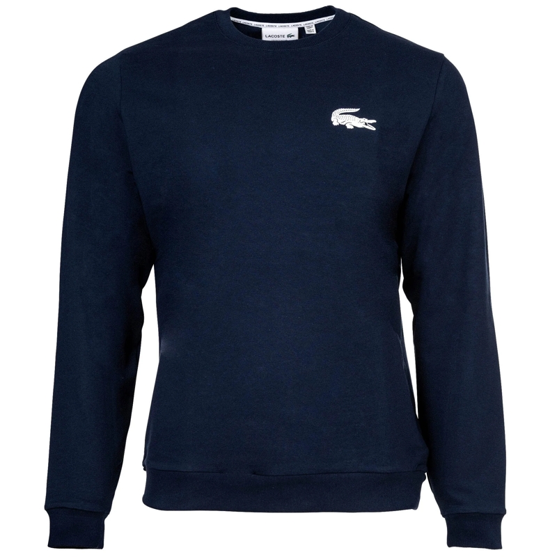 Lacoste  Lacoste LACOSTE Herren Sweatshirt - Logo Print, Lo dunkel-blau