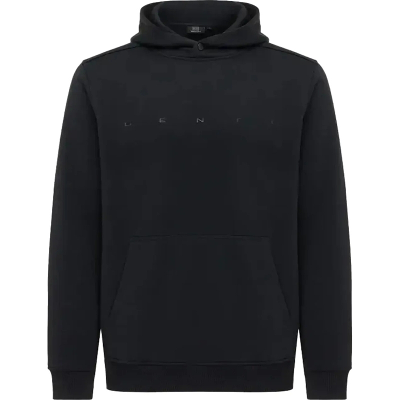 GENTI  Logo Hoodie Blue Black schwarz
