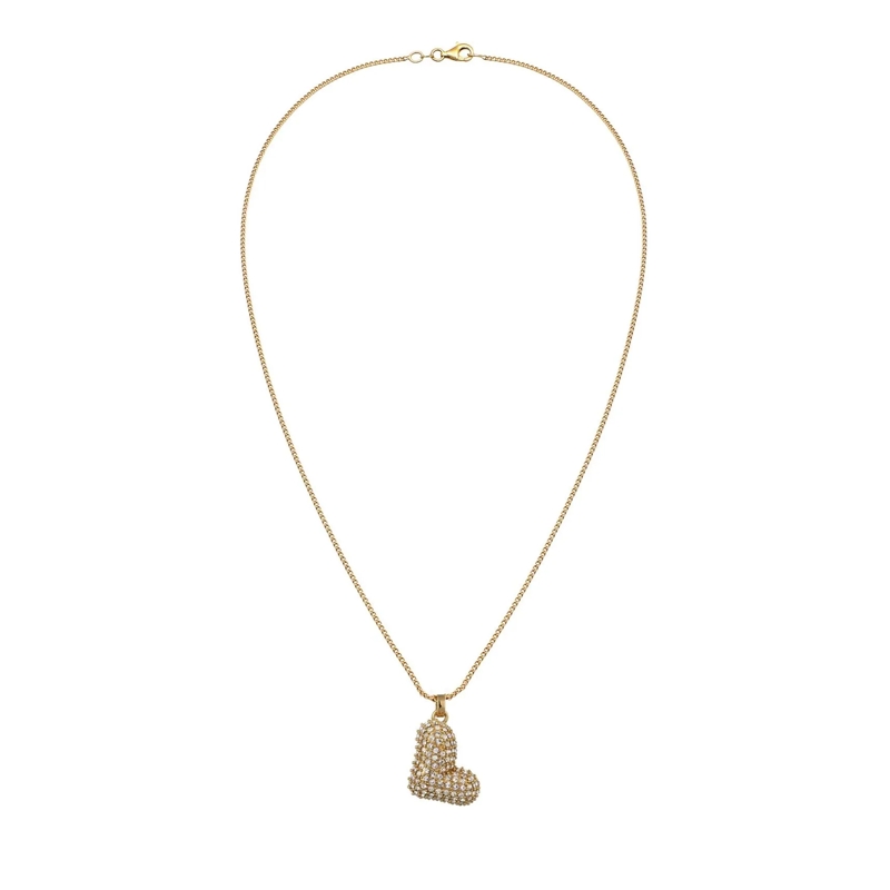 Elli Mittellange Halskette Halskette Buchstabe L Weiß 925 Sterling Silber ver gold