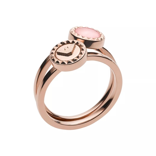 Emporio Armani Essential Jewellery Set EGS2694221 Rose Gold Signet Ring