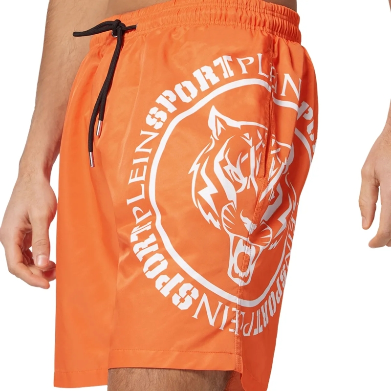 Plein Sport  Badehose Carbon Tiger orange(Image 4)
