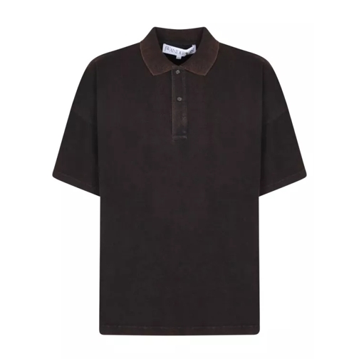 J.W.Anderson Cotton Polo Shirt Black 