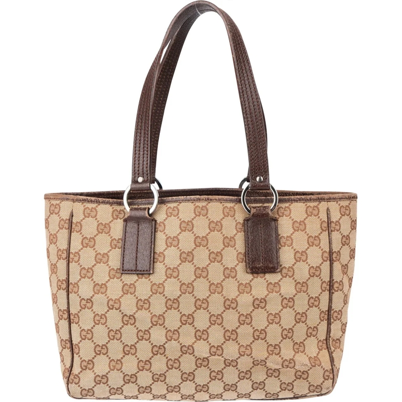Gucci Schultertasche Gucci GG Monogram Handbag braun