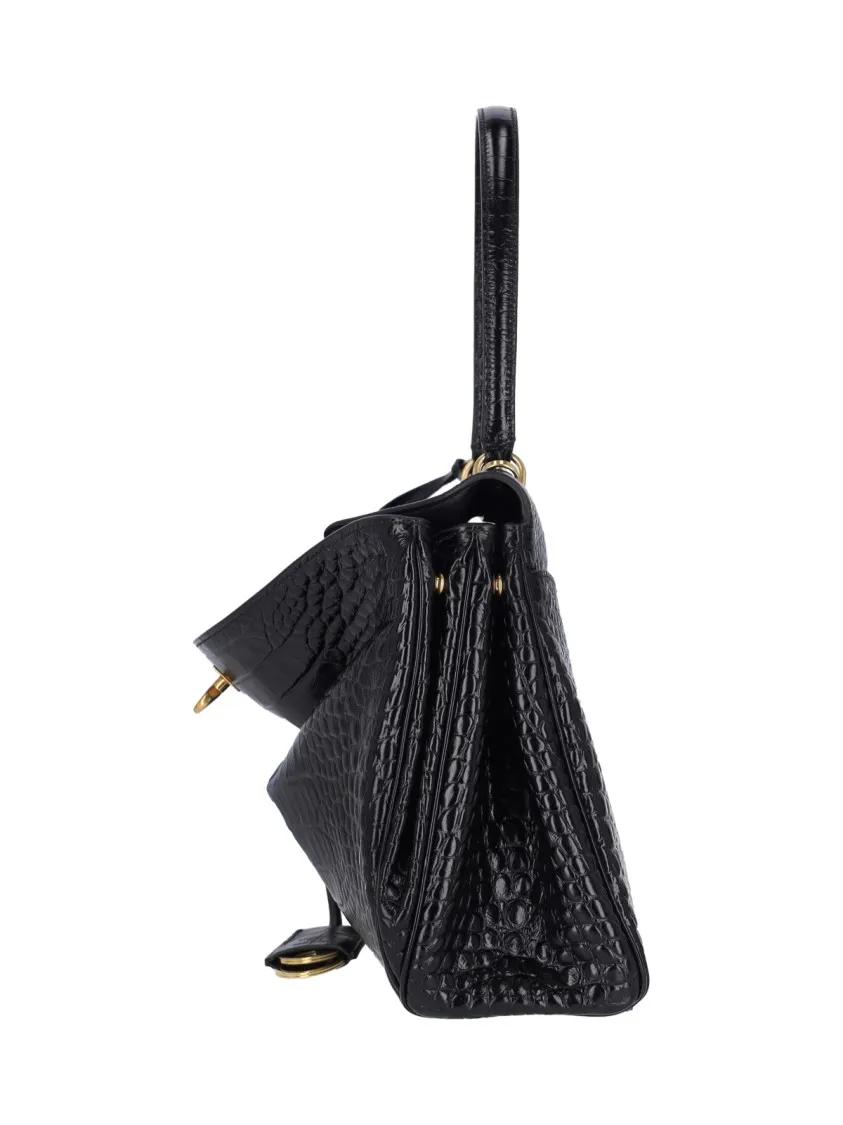 Balenciaga Hobo bags Medium 'Rodeo' Bag – Black in zwart