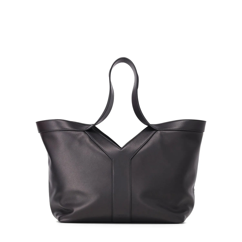 Saint Laurent Crossbody Bag Y Tote Bag aus Leder schwarz