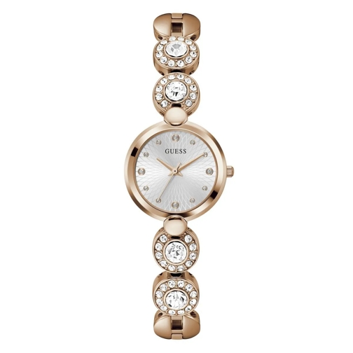 Guess Automatikuhr Quarz-Analoguhr Stardom rosa