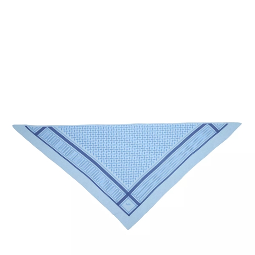 Lala Berlin Triangle Trinity Classic M Dark Horizon Blue Sciarpa in cashmere
