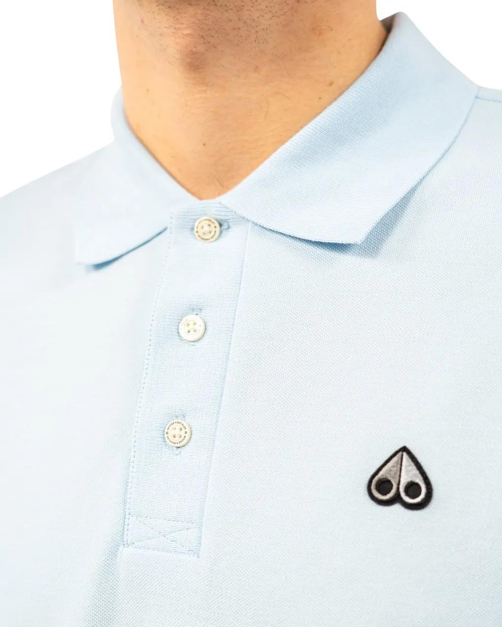 Thumbnail - Moose Knuckles - Pique Polo - Größe XS - blue