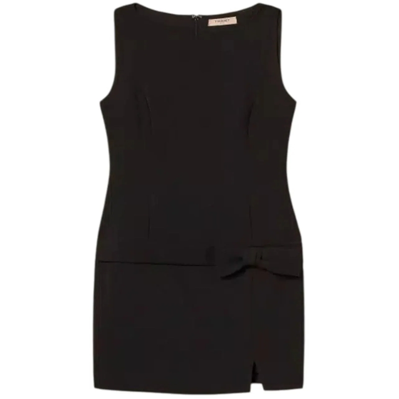 Twin-Set Robe midi Dresses Black schwarz