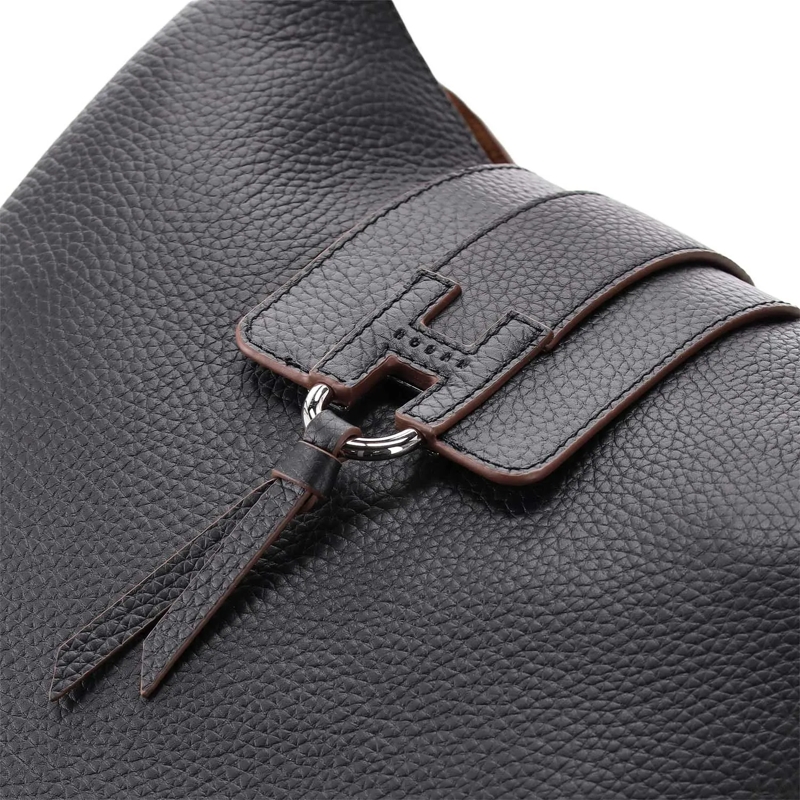 Hogan Sac à bandoulière Handtasche aus Leder schwarz(Image 4)