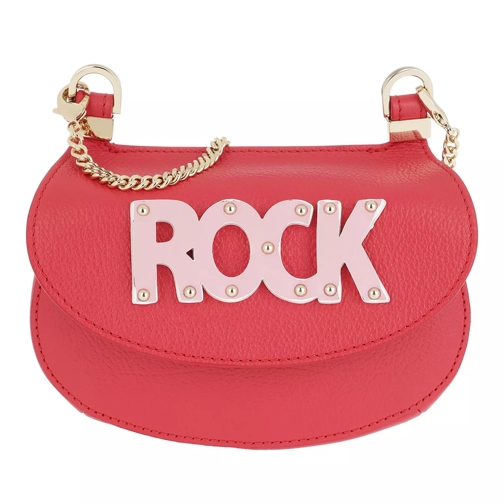 Patrizia Pepe Rock Crossbody Bag Small Vivid Red Sac à bandoulière