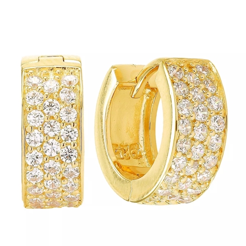 Sif Jakobs Jewellery Empoli Earrings Yellow Gold Créole
