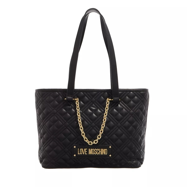 Love Moschino Borsa Quilted Pu Bag Nero Tote