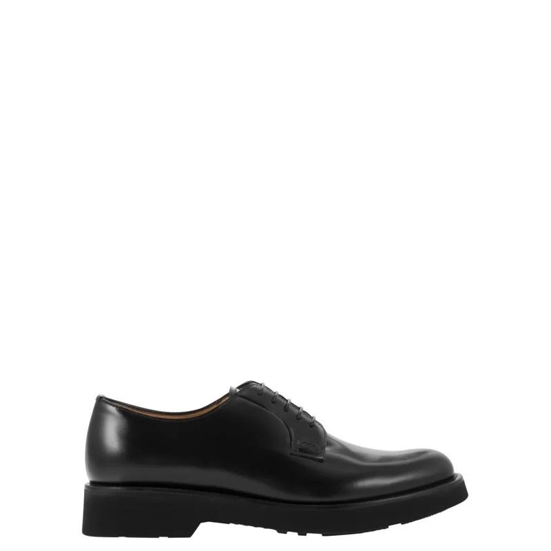 Church's Chaussures à lacets Shannon L - Semi-Gloss Calfskin Leather Derby Black