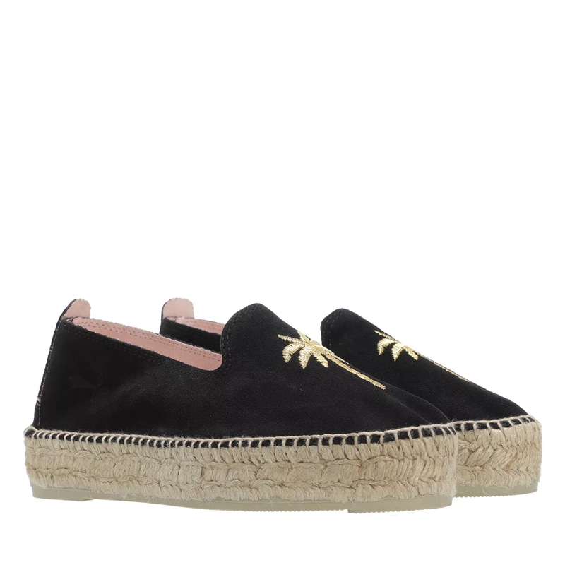 Manebi Espadrilles Slippers Black