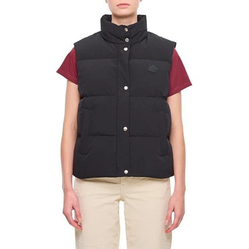 Maison Kitsune Übergangsjacke Sleeveless Puffer Vest Black