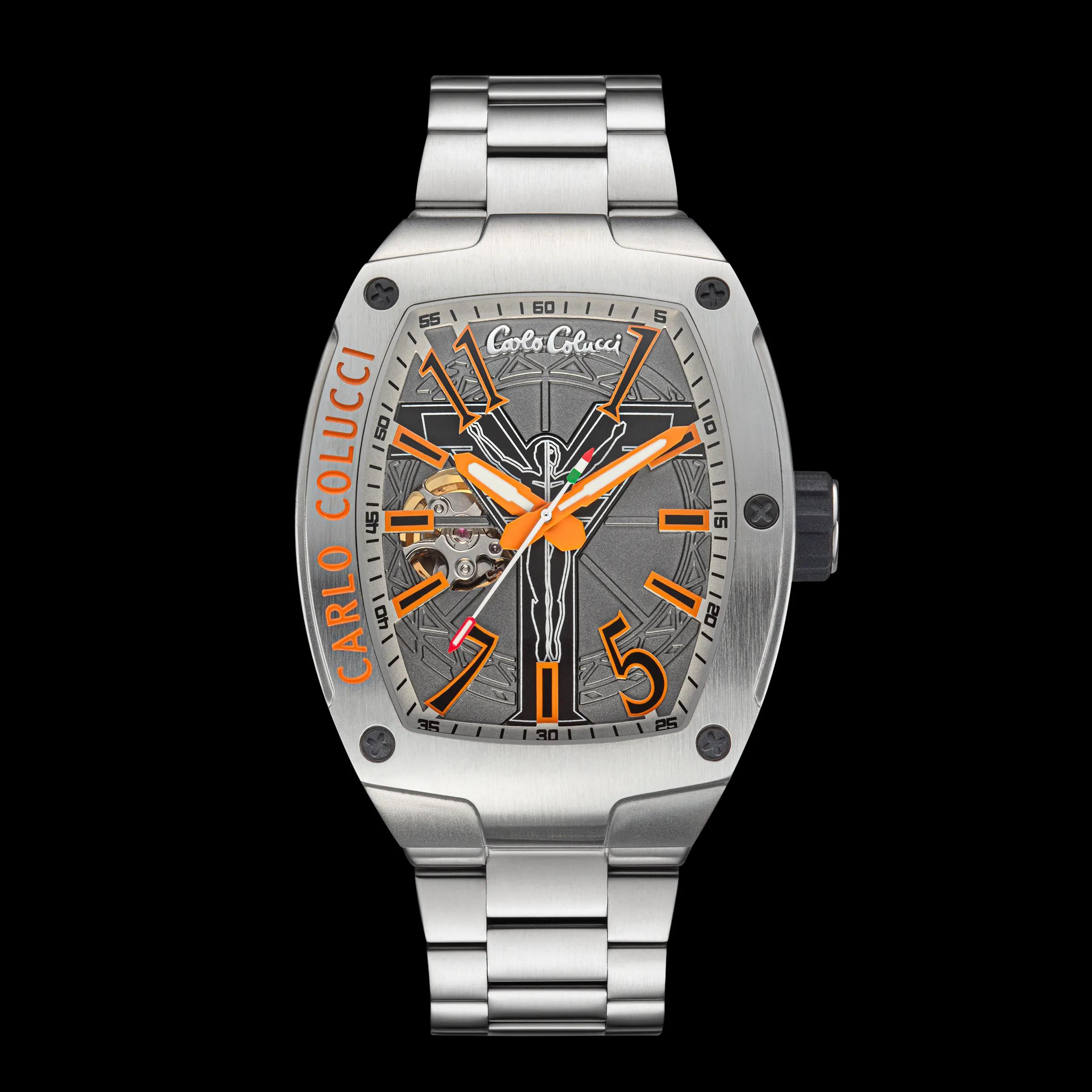 Carlo Colucci Automatikuhr CC100 silber Automatikuhr