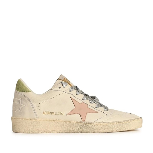 Golden Goose Low-Top Sneaker 'Ball Star' Leather Sneakers Neutrals