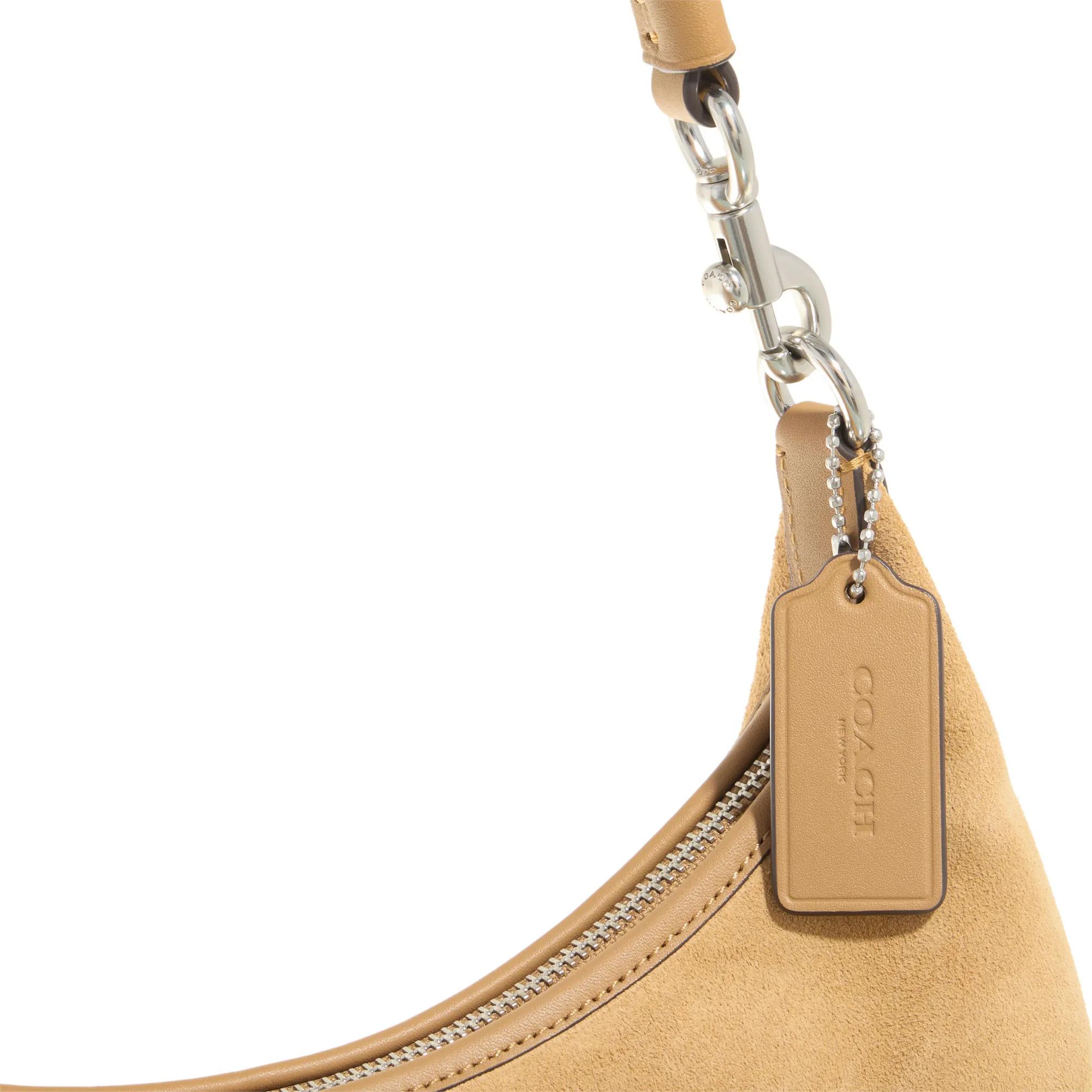 Coach Crossbody bags Mixed Leather Suede Juliet Shoulder Bag in beige