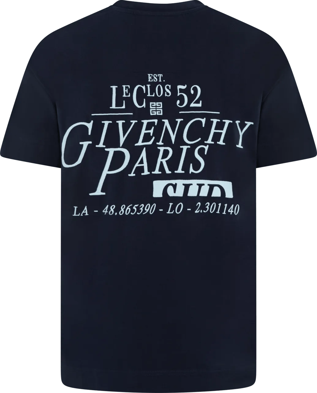 Givenchy Heren Givenchy T-Shirt Blauw blau T-shirt