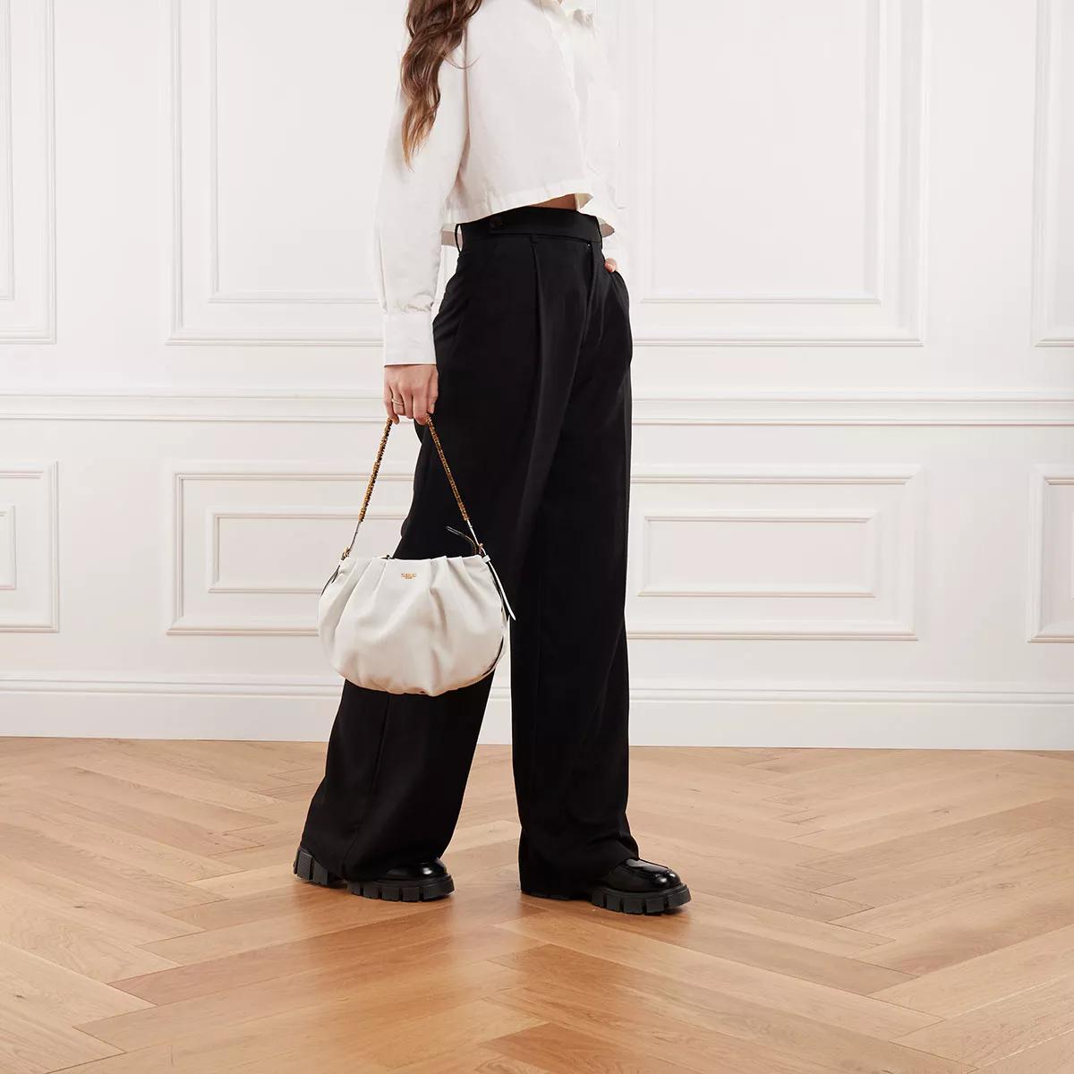 Moschino Mini Lettering Shoulder Bag White | Pochette 