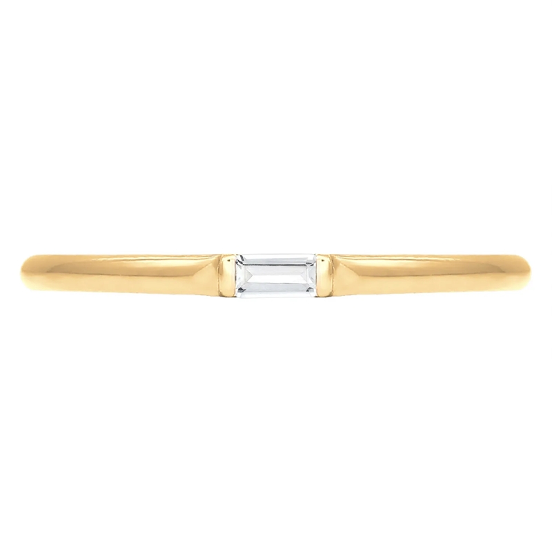 Elli Ring Ring Liebe Zart Edel Geo Topas 585 Gelbgold gold (Image 2)