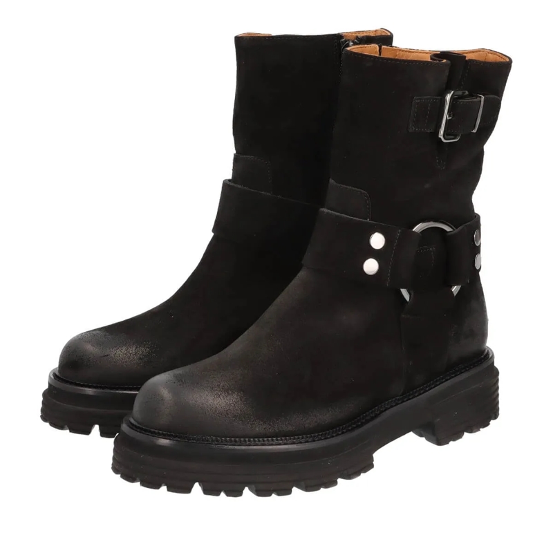 Thea Mika Stiefel Stiefeletten schwarz