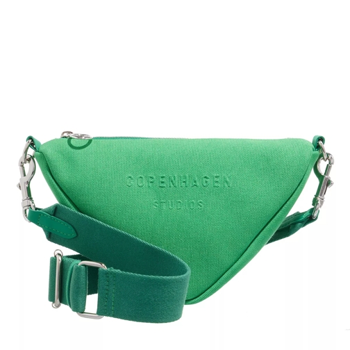 Copenhagen Recycled Canvas Deep Green Crossbody Bag
