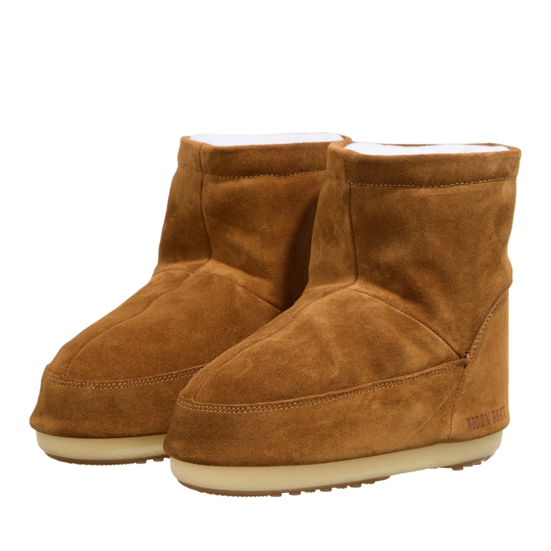 Moonboot Winterboots Mb Icon Low Nolace Suede Cognac