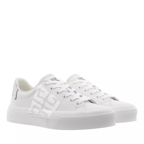 Givenchy City Sport Sneakers White/Silver Low-Top Sneaker