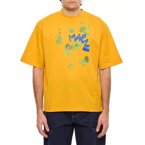 Marni Printed T-Shirt Orange 