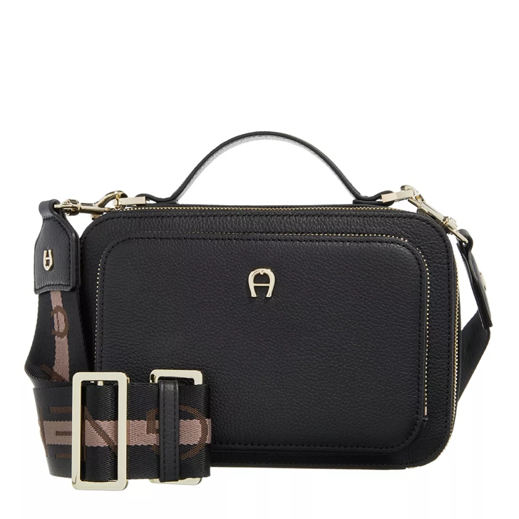 AIGNER Zita Black Coloured Crossbody Bag