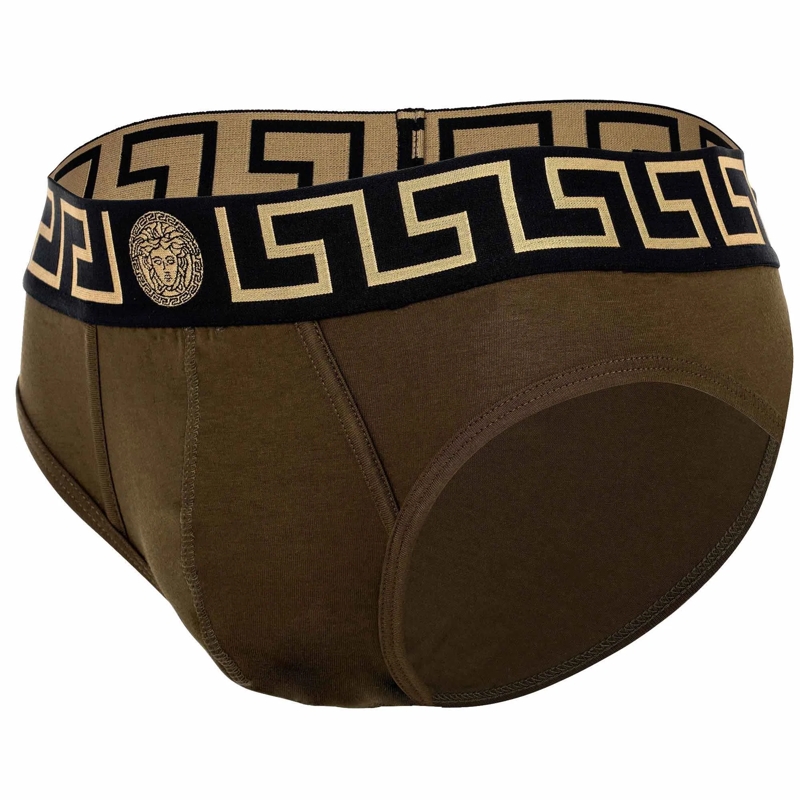 Versace  TOPEKA Slip 1er Pack olivgrün(Image 2)