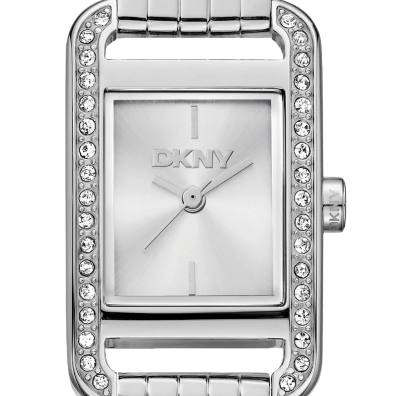 DKNY Quarzuhr Quarzuhr Signature Square Watch silber(Image 4)