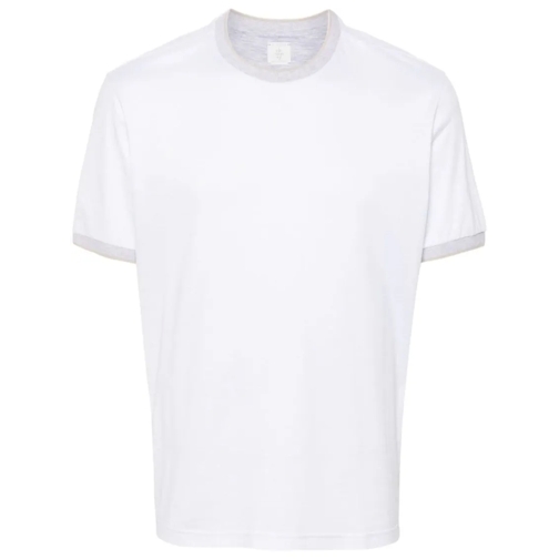 Eleventy T-Shirts White Crewneck T-Shirt White