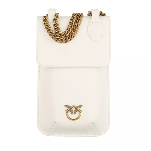 Pinko Ixia Phone Holder Simply C White Phone Bag