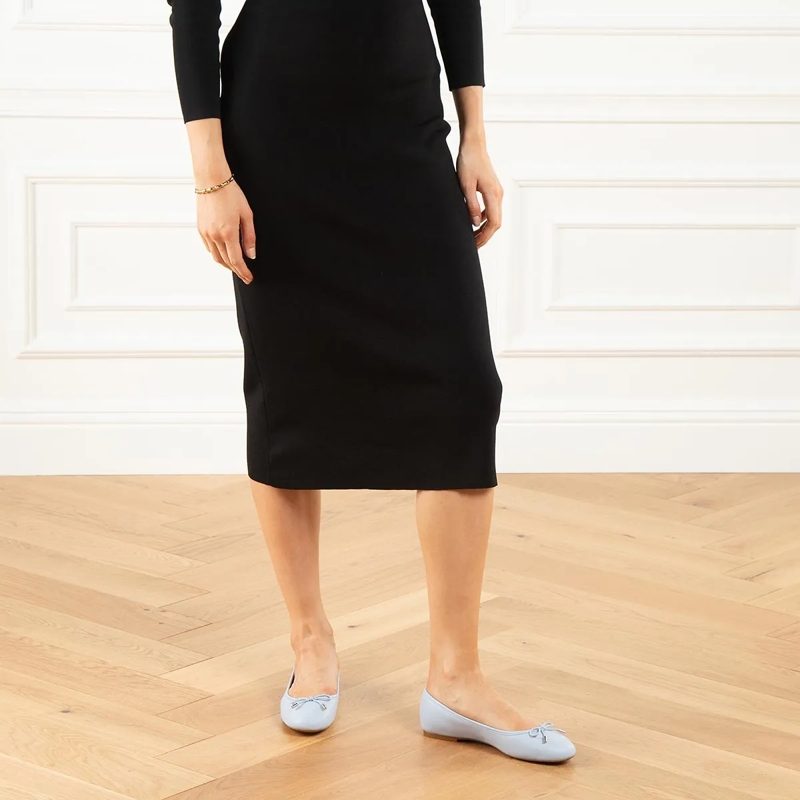 Lauren Ralph Lauren Ballerinas Jayna Flats Ballet Cornflower Blue(Image 2)