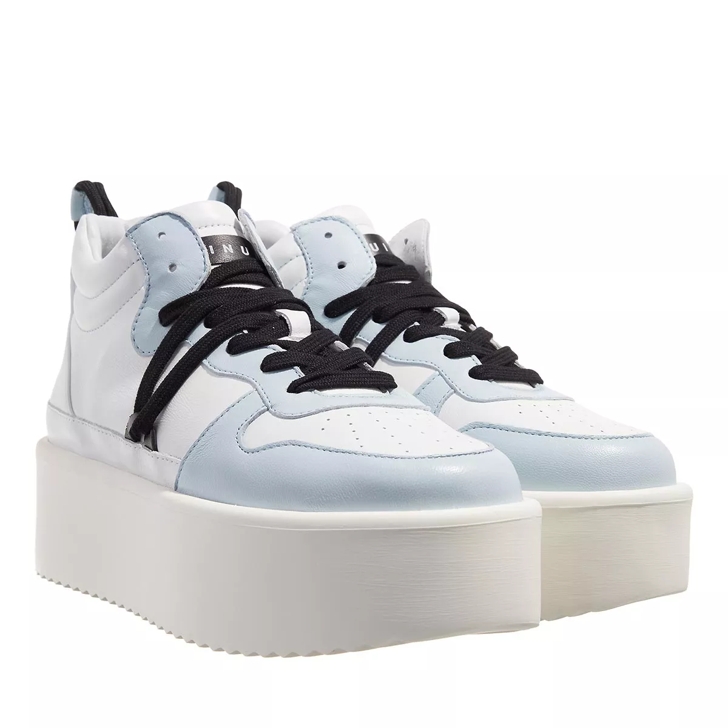 INUIKII Colette High Blue Platform Sneaker