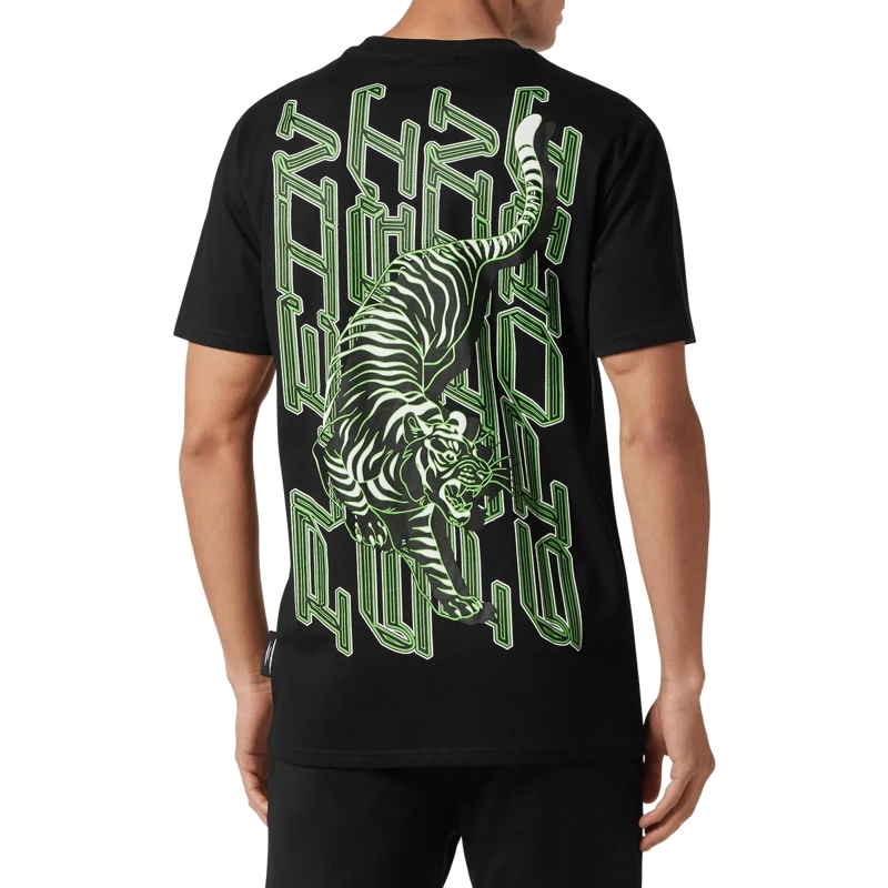 Plein Sport T-Shirt T-Shirt Tiger schwarz(Image 2)