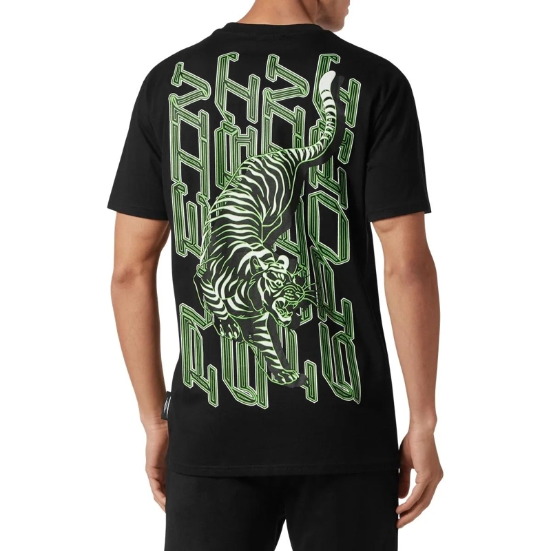 Plein Sport T-Shirt T-Shirt Tiger schwarz(Image 4)