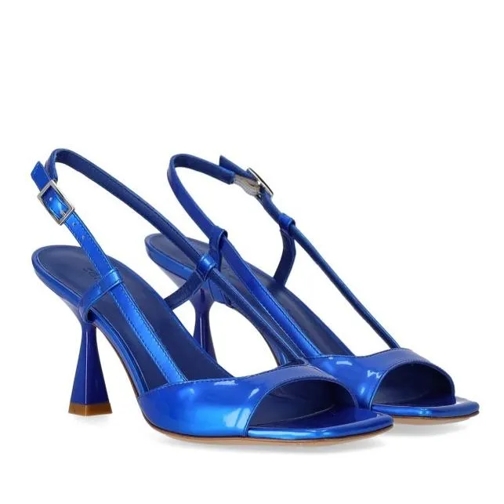 Sergio Levantesi Ilenia Electric Blue Heeled Sandal Blue Hoge Hak