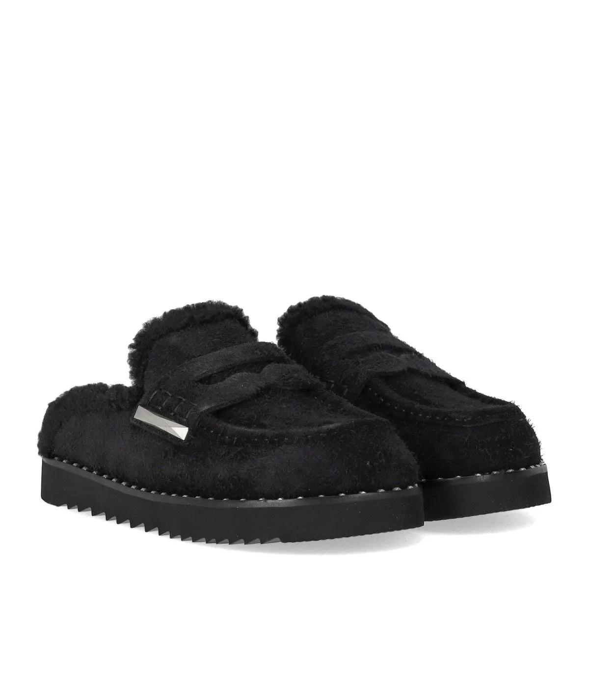 Ash Slipper & Pantoletten - ASH GENDA SCHWARZES CLOG - Gr. 39 (EU) - in Schwarz - für Damen