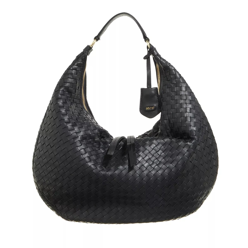 Abro Hobo Bag Beutel Nana Nos/ Black/Gold  Black/Gold