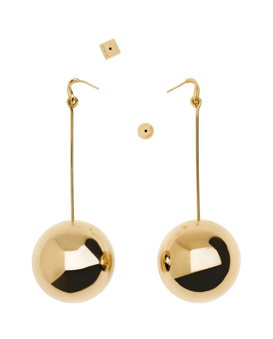 Jacquemus Ohrringe - Les Grandes Boucles Nodo Earrings - Gr. unisize - in Gold - für Damen