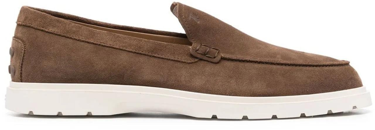 Thumbnail - Tod's Loafer - Heren Ibrido Loafer Bruin - Gr. UK_9 - in Braun - für Damen