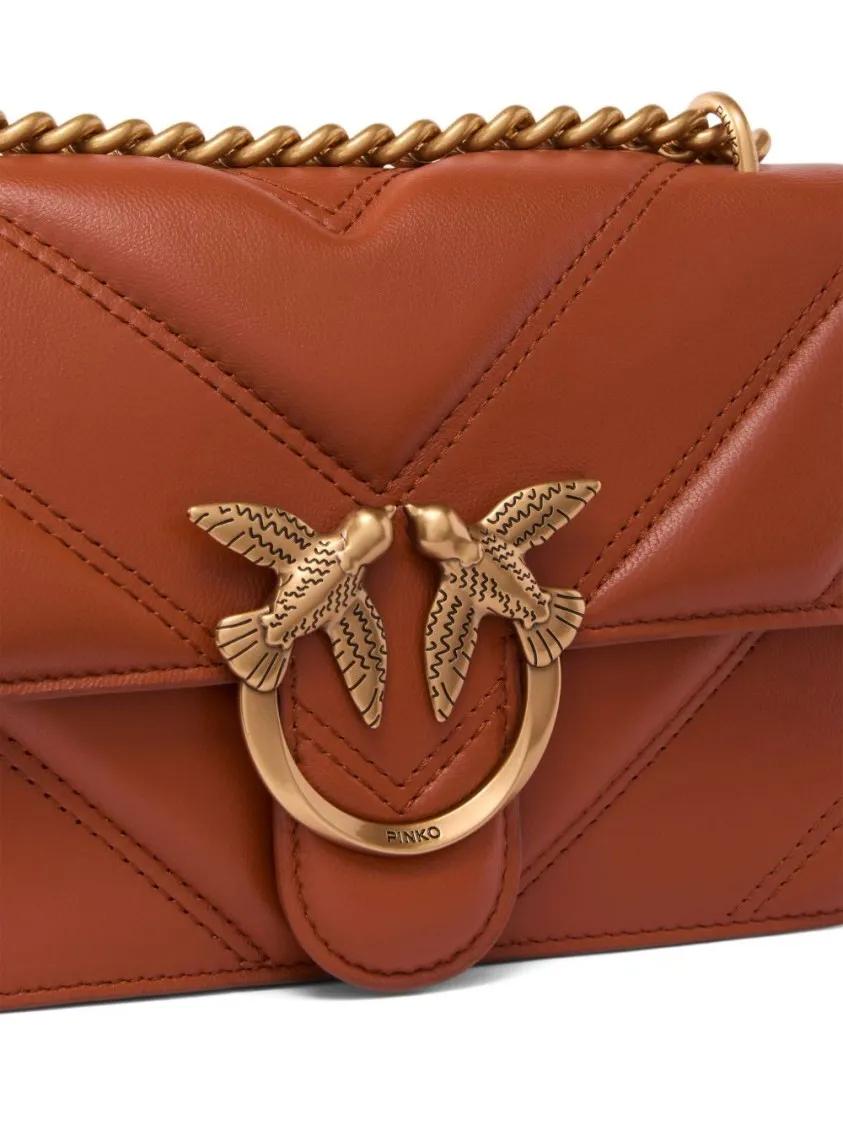 pinko Hobo bags Love One Mini Light Dc Bag in bruin