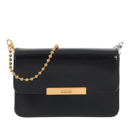 Moschino Crossbody Bag Vitello California Nero