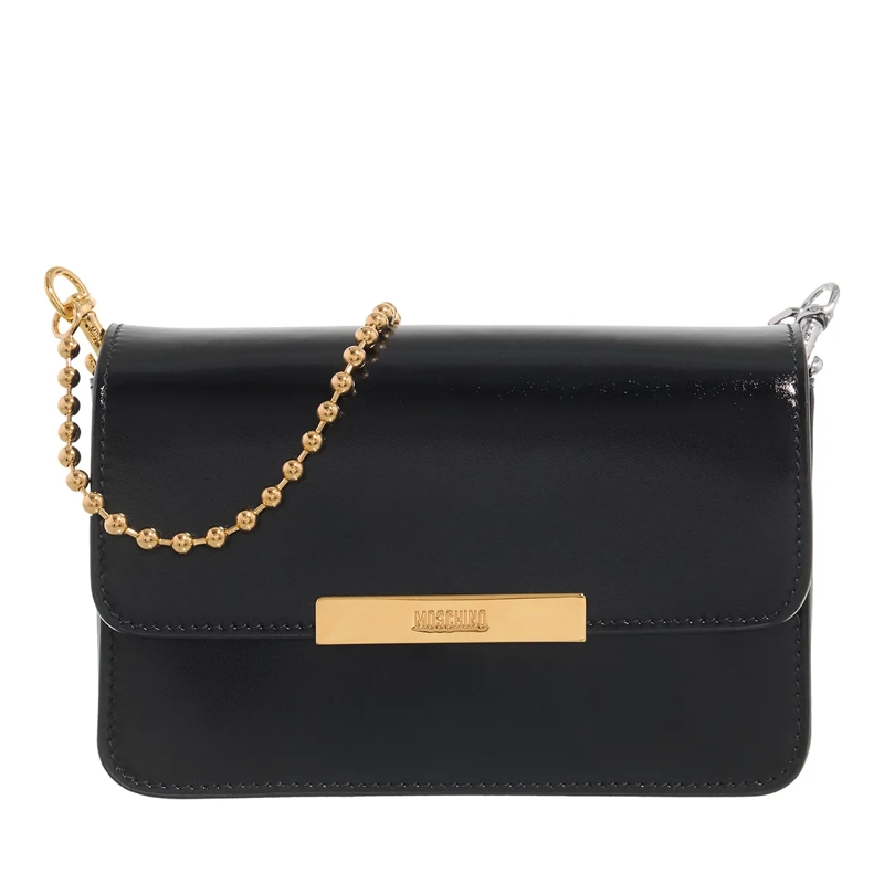 Moschino Crossbody Bag Vitello California Nero