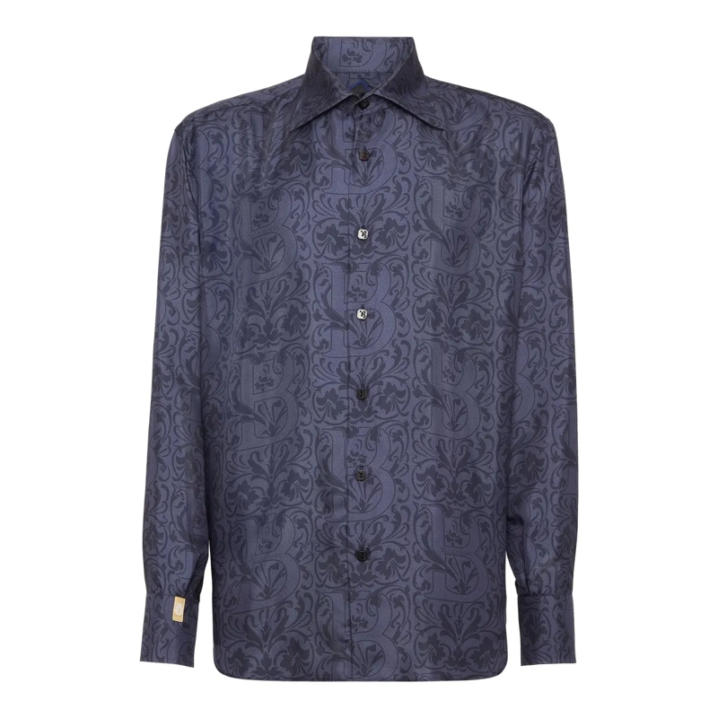 BILLIONAIRE Hemd Hemd dunkel-blau