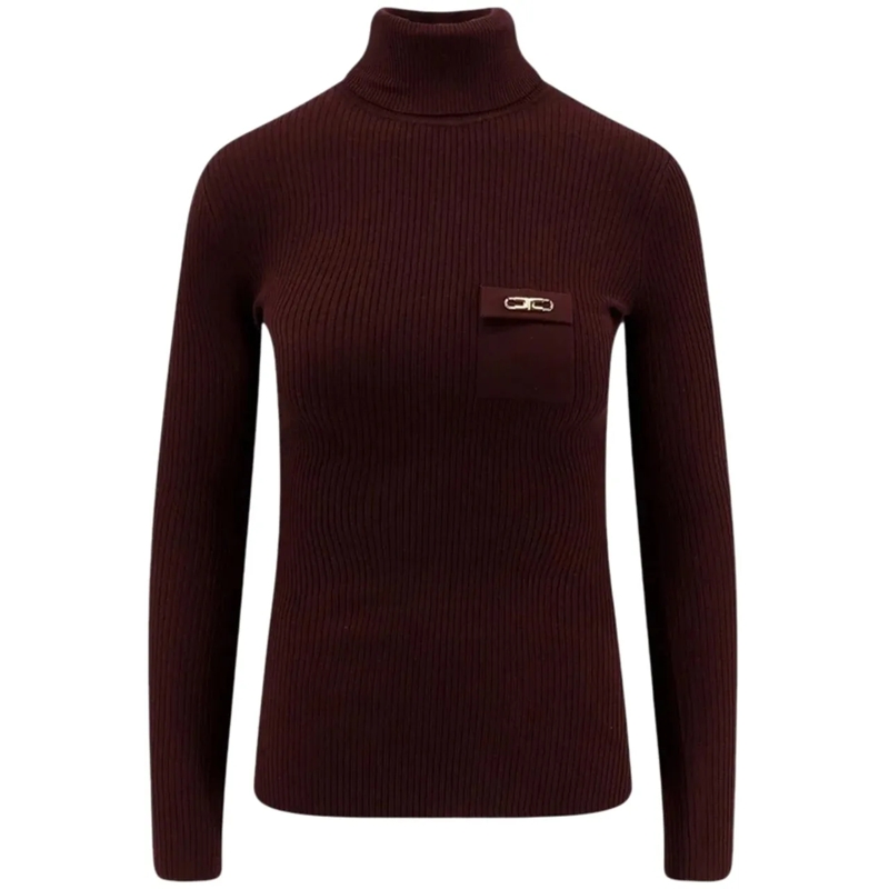 Elisabetta Franchi  Sweaters Merlot rot